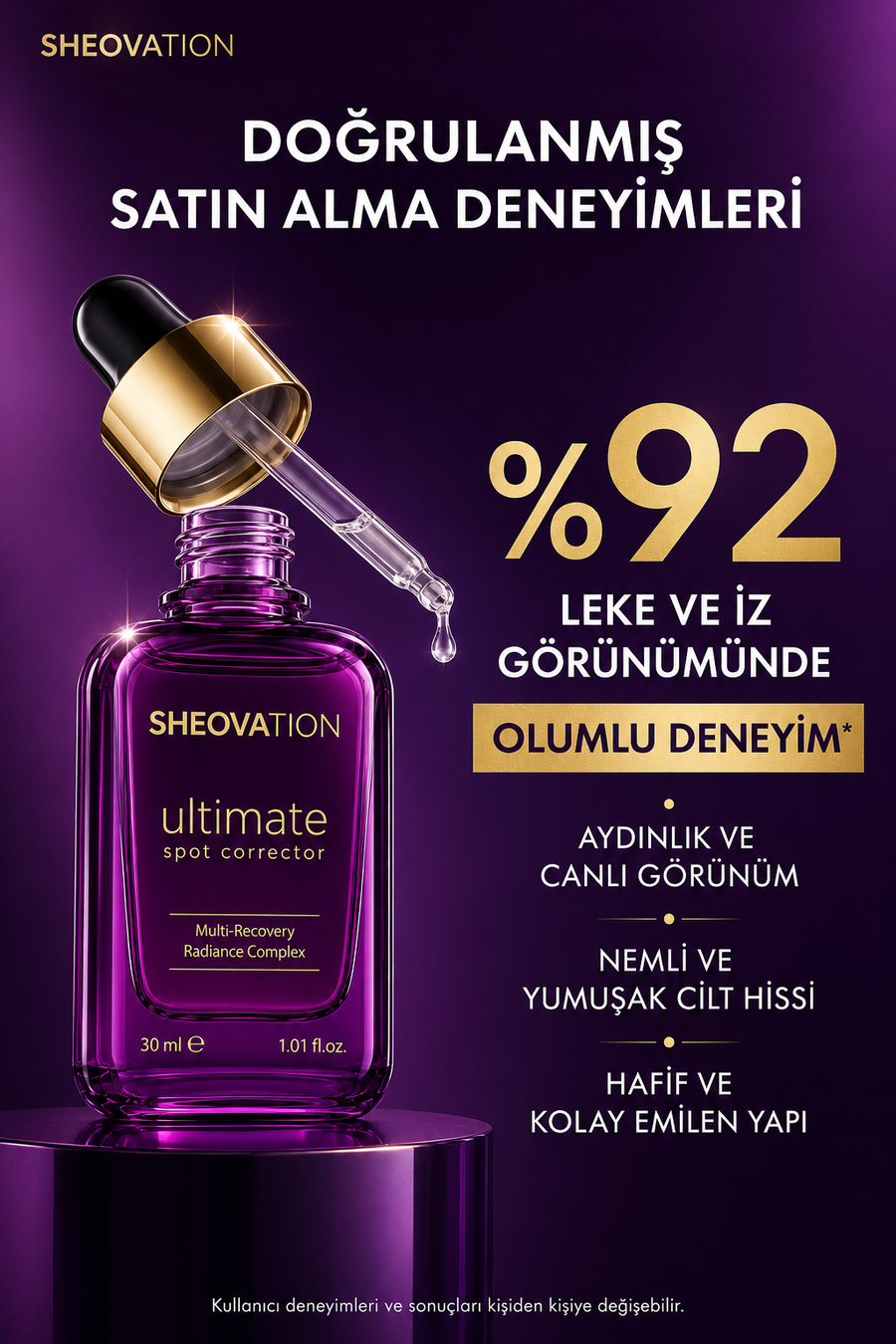 Gözenek sıkılaştırıcı serum seçimi ve niasinamid - Sheovation cilt bakım rehberi