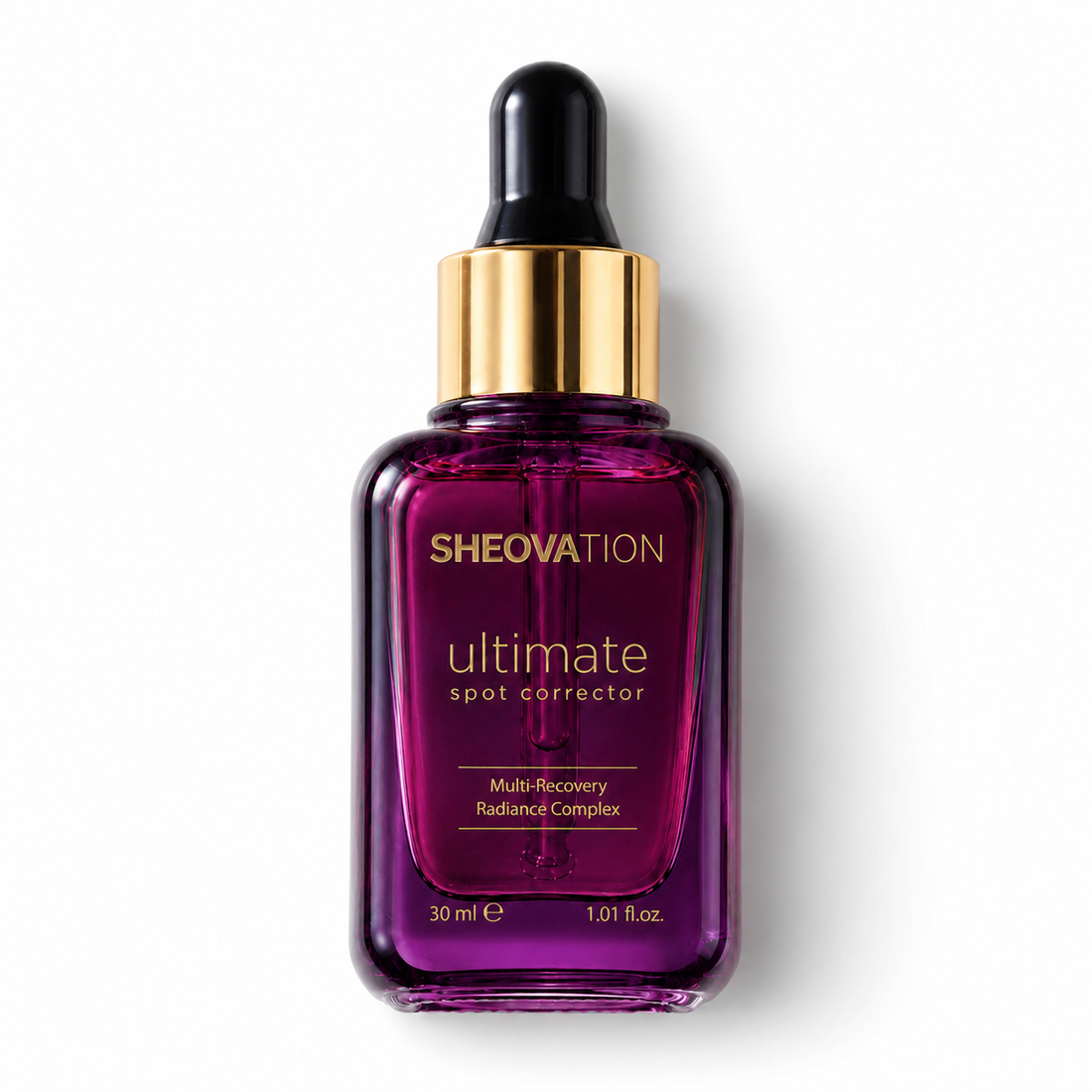 Sheovation Ultimate Spot Corrector leke serumu 30 ml şişesi