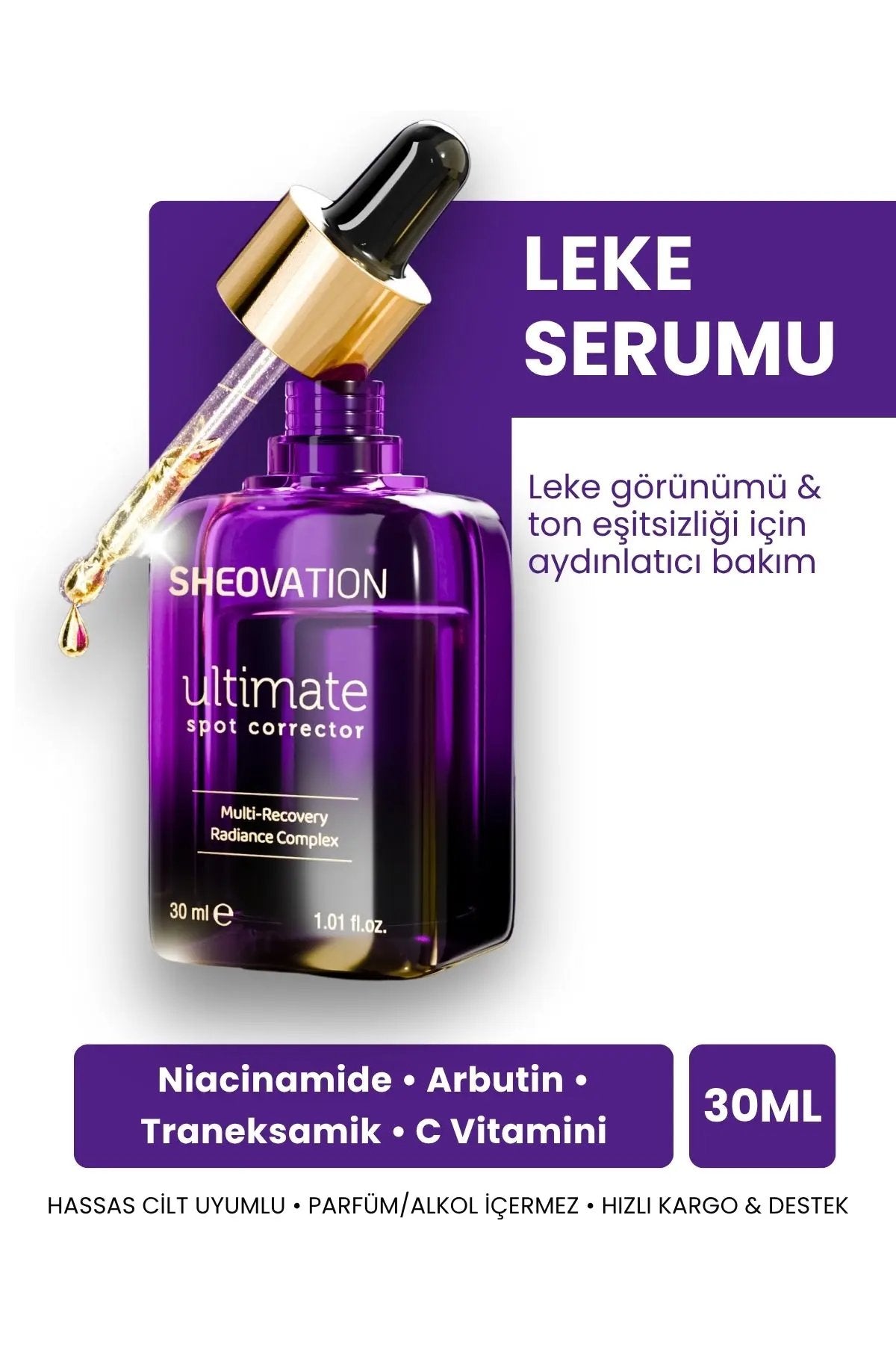 ✨ Leke Karşıtı Serum: Ultimate Spot Corrector ✨